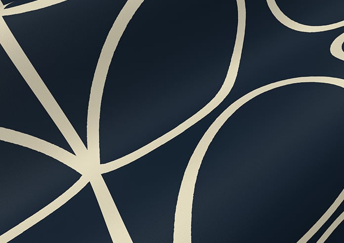 Orla Kiely Jumbo Linear Stem, Whale - Twist&Fit Roller Blind - Image 4